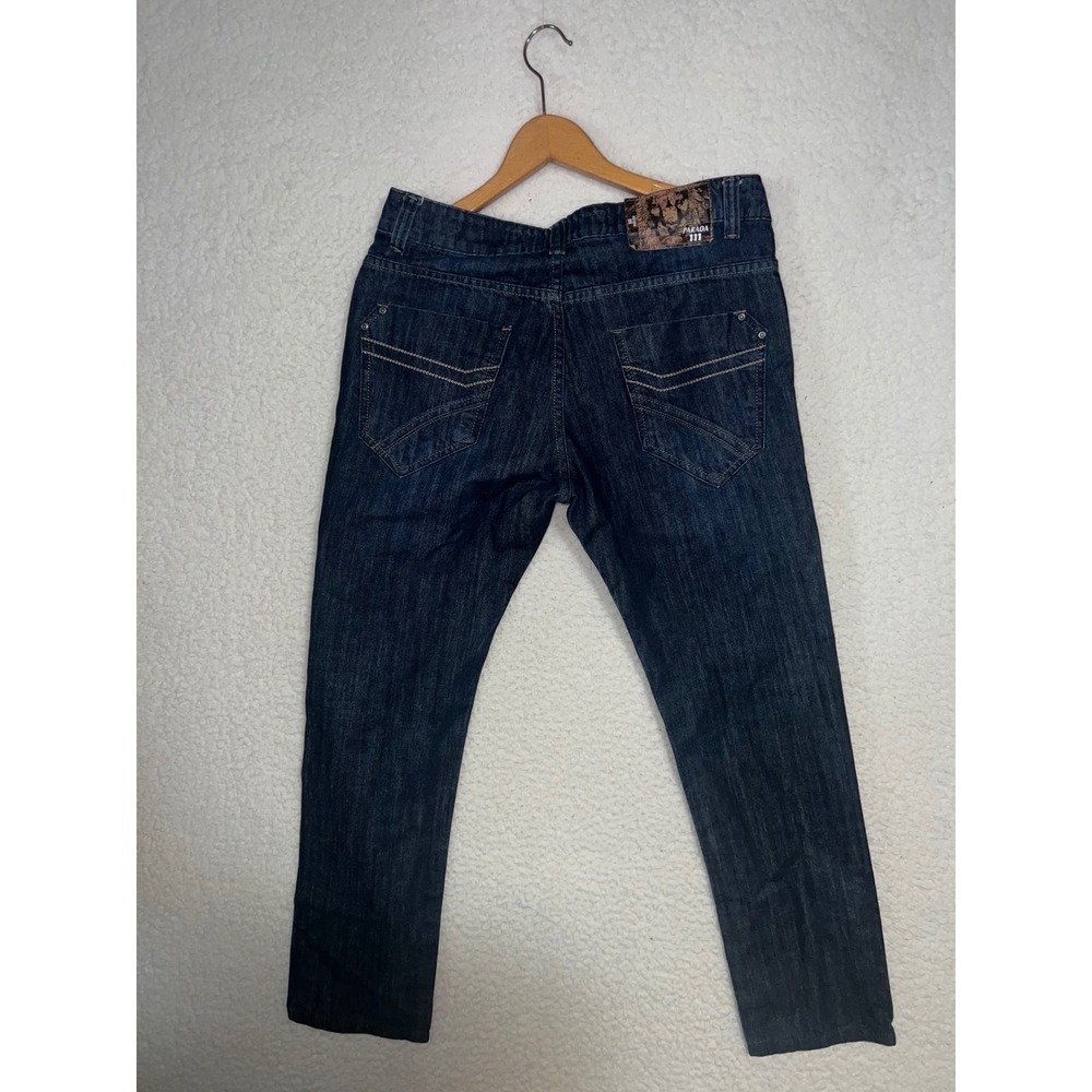 Parada 111 Mens Blue Straight Leg Denim Jeans Dark Wash Size 30‎